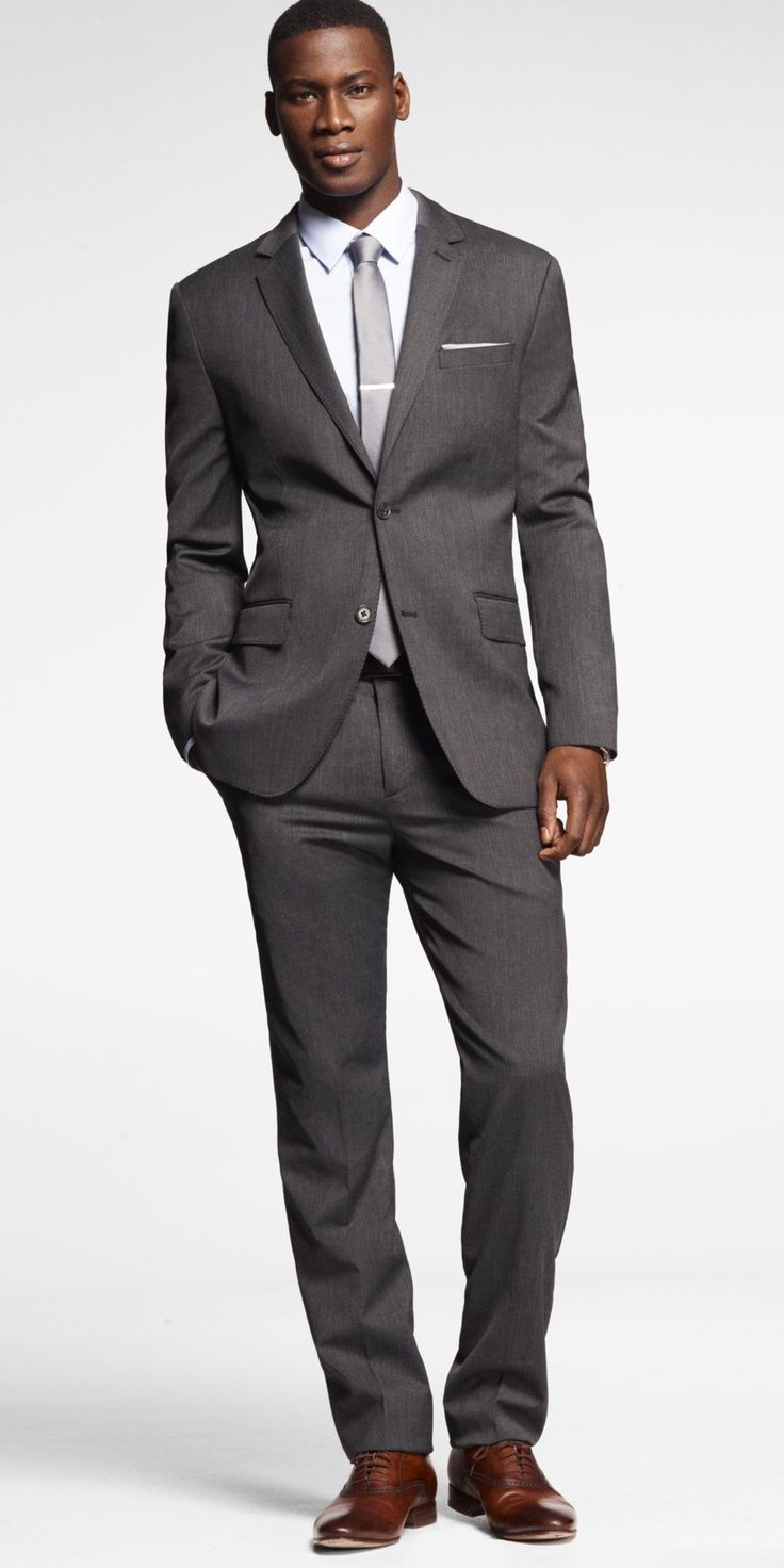 Style Guide How To Wear A Gray Suit With Brown Shoes