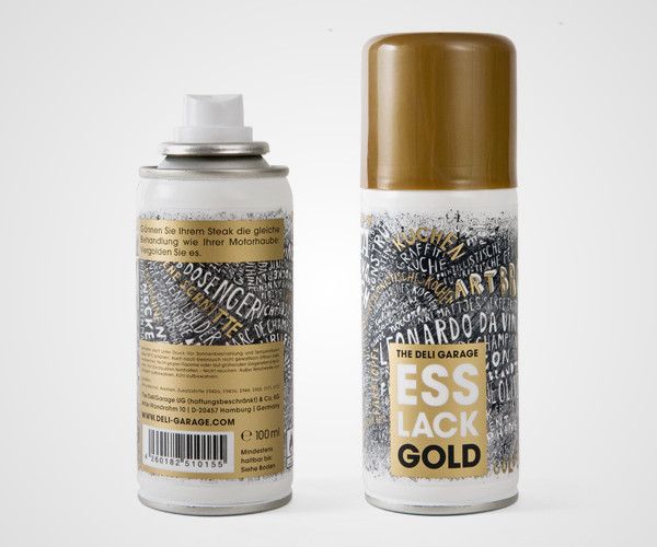 Esslack Gold Food Spray by Deli Garage and Korefe 1