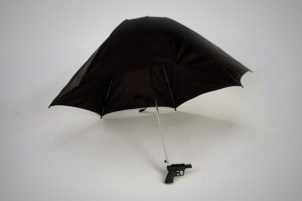 Gun Umbrella by Alex Wooley 1