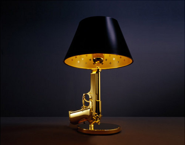 Phillipe Starck Bedside Gun Lamp 3