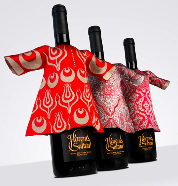 Harem Sultan Wine Packaging 1