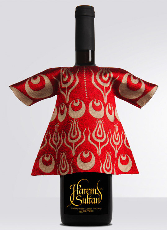 Harem Sultan Wine Packaging 2