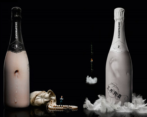 Zarb Bizarre Champagne Packaging 1
