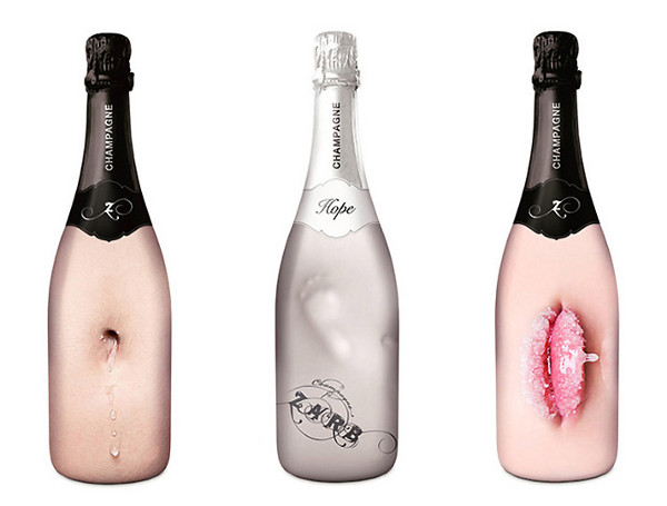 Zarb Bizarre Champagne Packaging 4