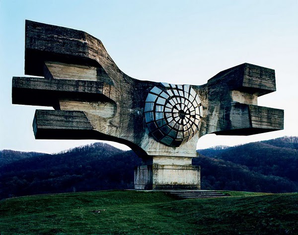 Abandoned Yugoslavian Monuments by Jan Kempenaers 15
