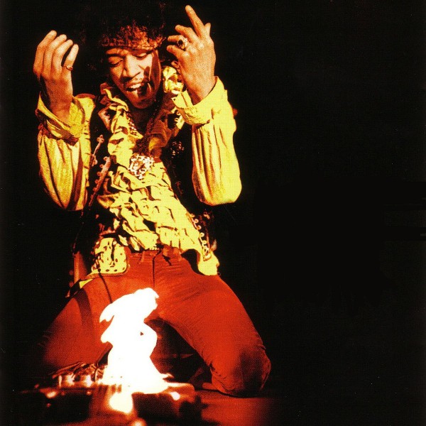 Jimi Hendrix Guitar Fire