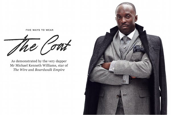 Five Ways to Wear the Coat with Michael K Williams 1
