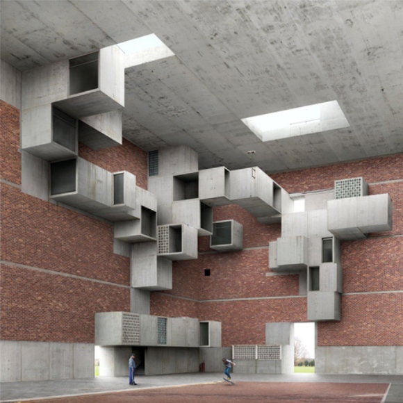 Architectural unreality in the photographs of Philip Dujardin 1