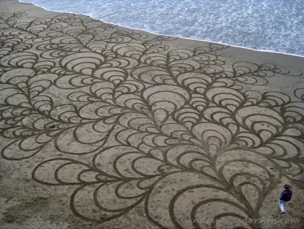Impermanent sand paintings 1