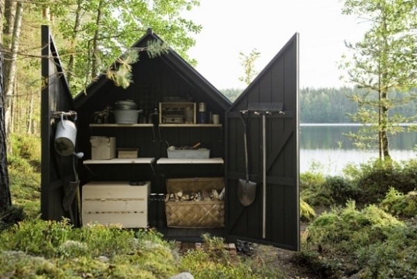 prefabricated garden shed cottage by ville hara and linda bergroth 7
