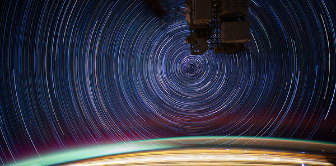Slow Shutter Space Travel Photography