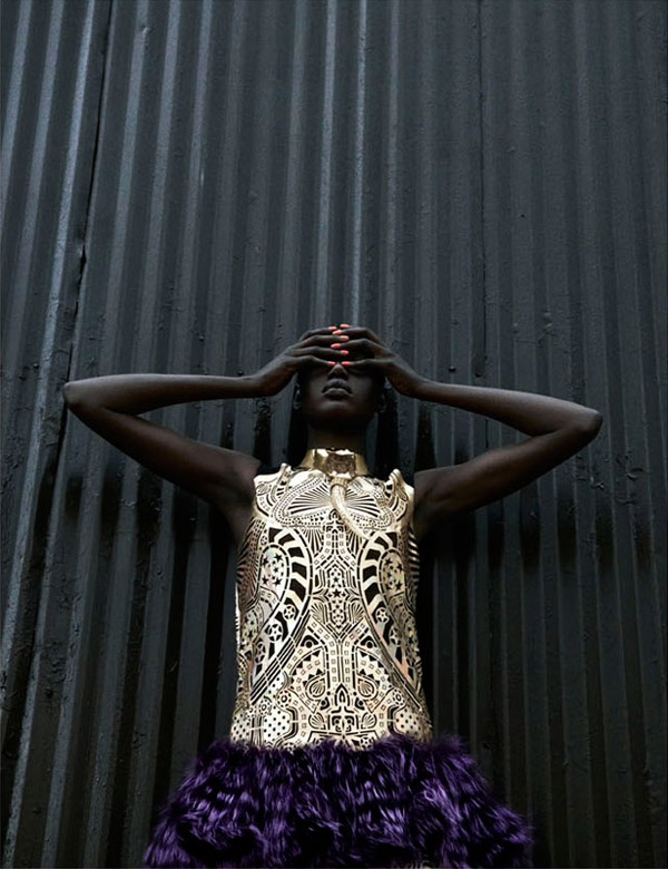 Ajak Deng in Obsession Magazine 10
