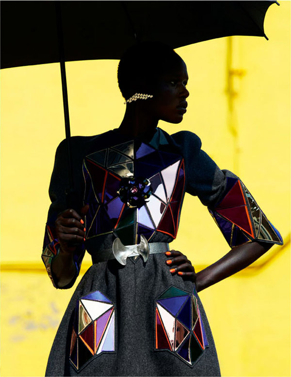 Ajak Deng in Obsession Magazine 6