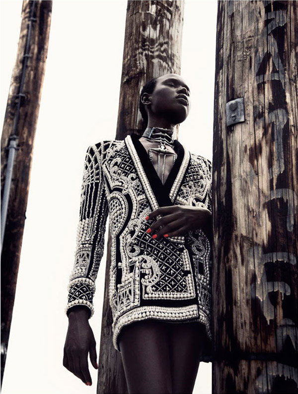 Ajak Deng in Obsession Magazine 7