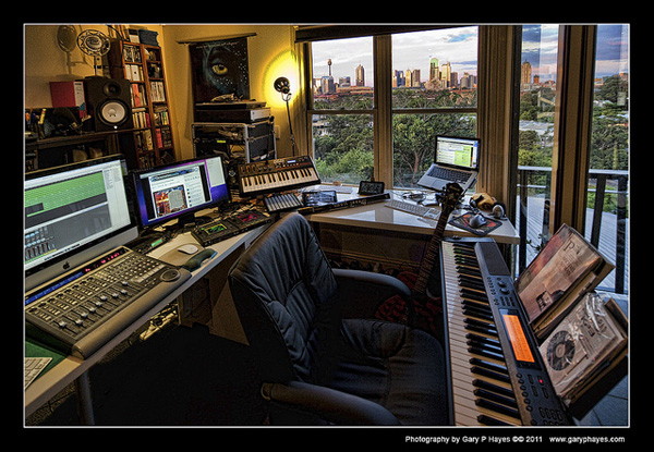 Home Studio by Gary Hayes