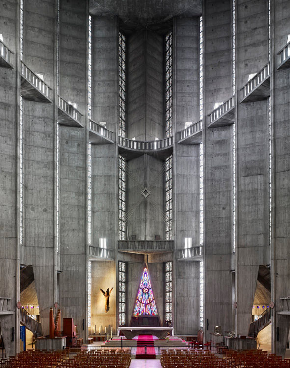 Modernist Church Photography by Fabrice Fouillet 4