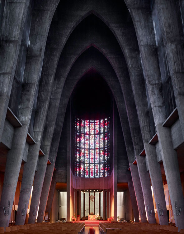 Modernist Church Photography by Fabrice Fouillet 9