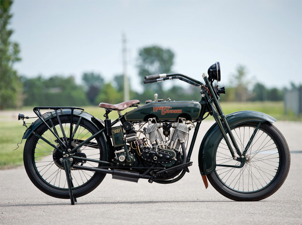 1922 Harley-Davidson JD Motorcycle 5
