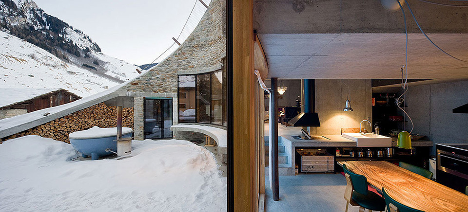 Cave House - Switzerland by CMA and SeARCH 6