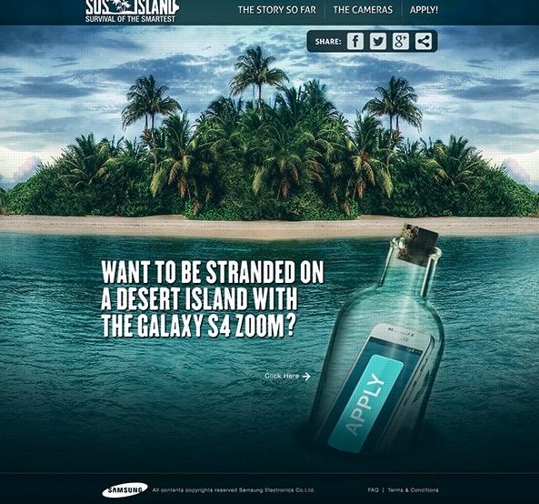 Samsung’s “SOS Island”