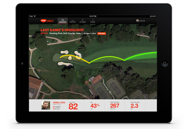 GAME Golf swing tracker 3