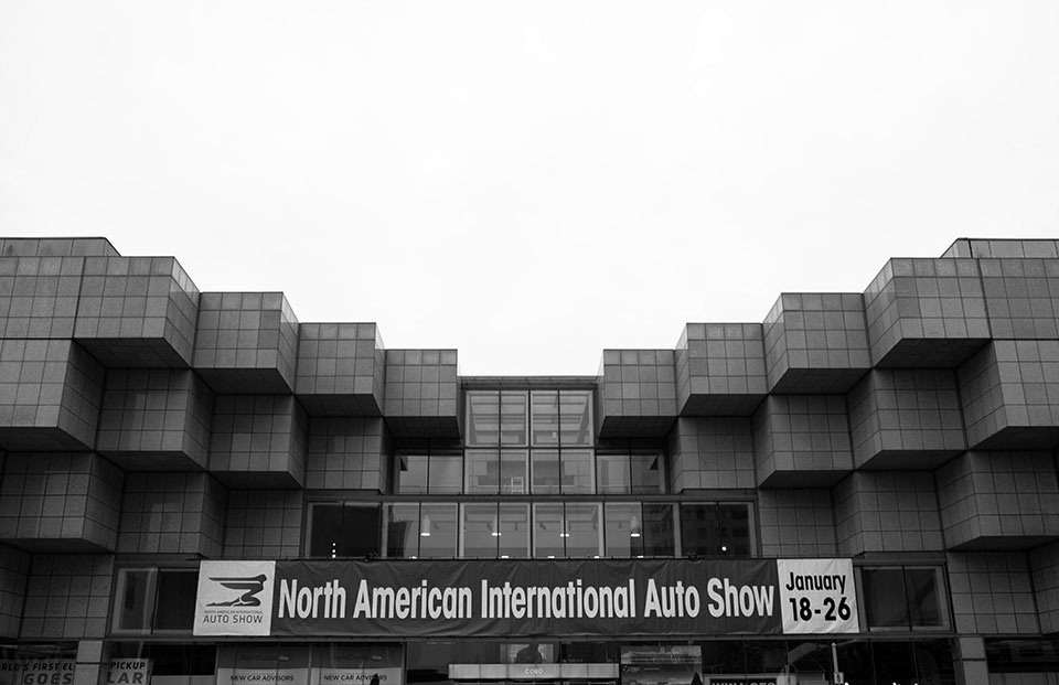 NAIAS-2014-Day-One---Auto-Show-Architecture---Detroit-Auto-Show-Cobo-Hall-Entrance