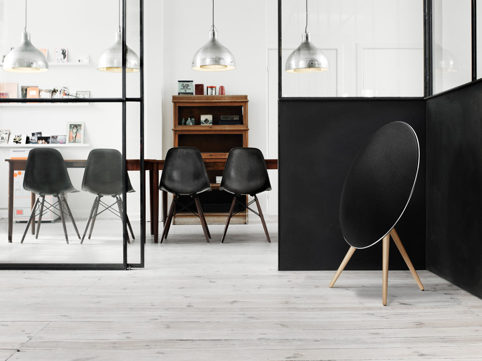 Beoplay A9 Black Kitchen