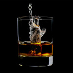 3D-Milled Ice Cubes for Artful Whisky Cocktails