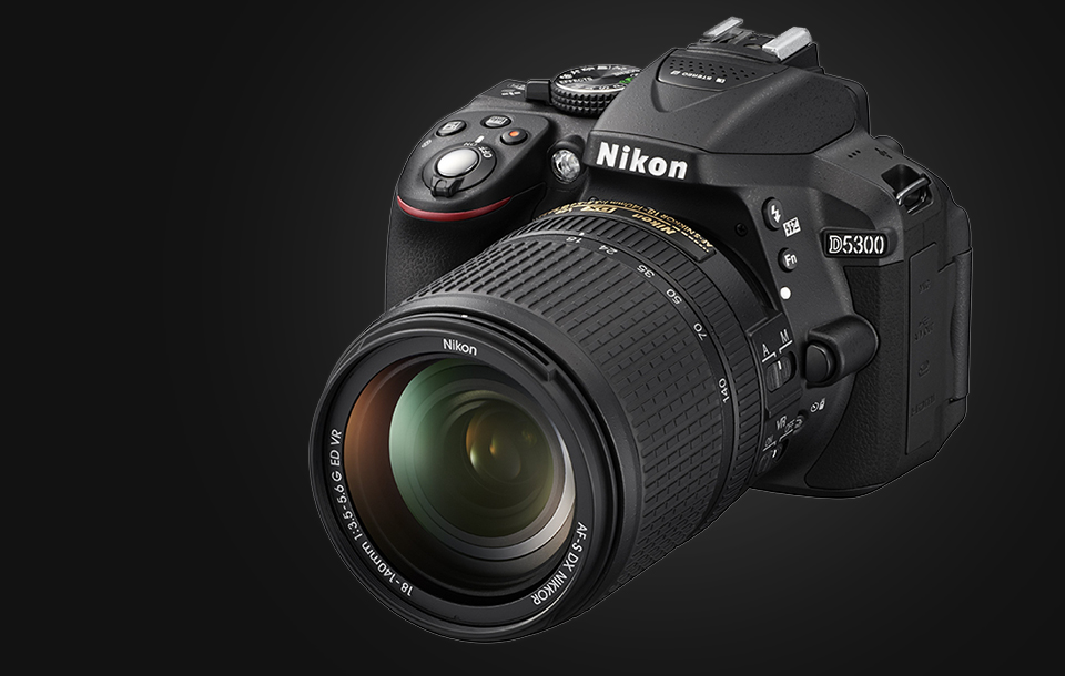 Digital Cameras with Wifi - Nikon D5300 DSLR