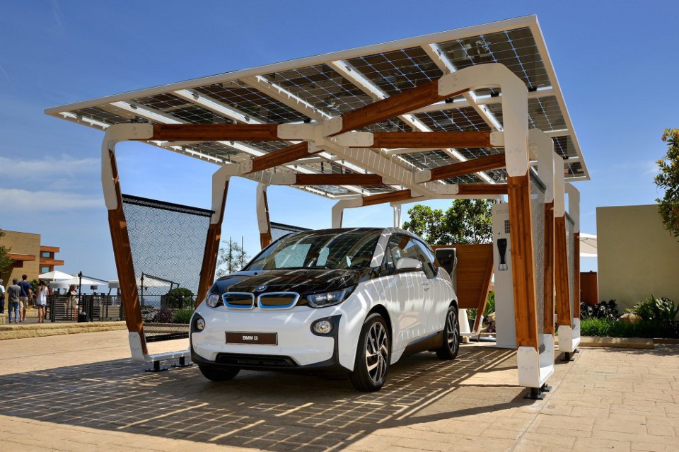 Solar Charging Garage