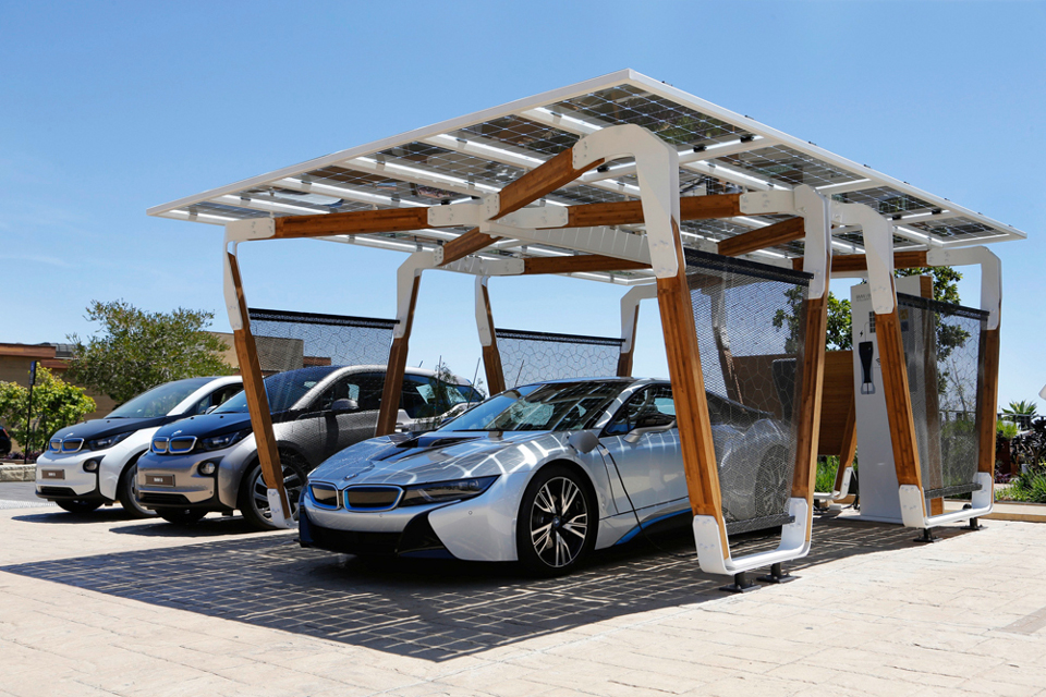 Solar Powered Garage