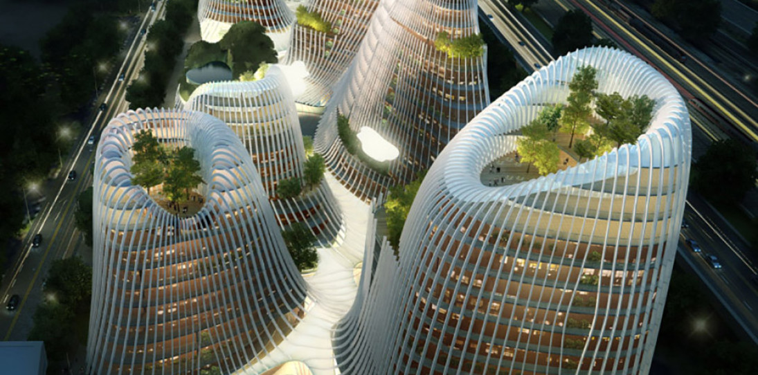 Futuristic Cities: Shan Shui City 2
