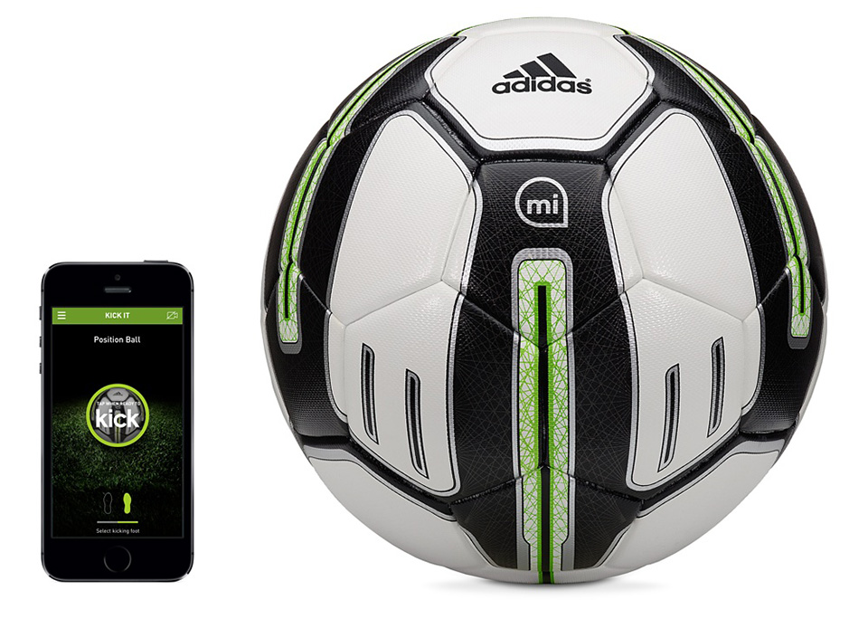 adidas miCoach SMART BALL fitness tracker soccer ball 2