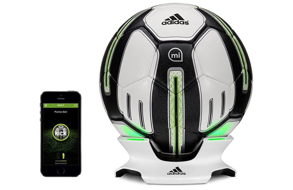 adidas miCoach SMART BALL fitness tracker soccer ball 3