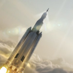 NASA Space Launch System Rocket 1