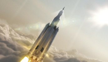 NASA Space Launch System Rocket 1