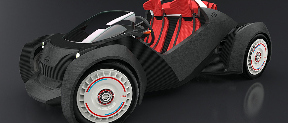 Local Motors Strati 3D Printed Car 1