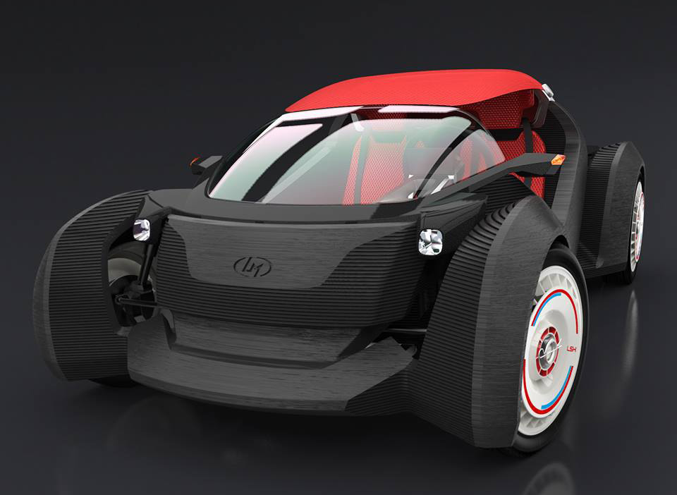 Local Motors Strati 3D Printed Car 2