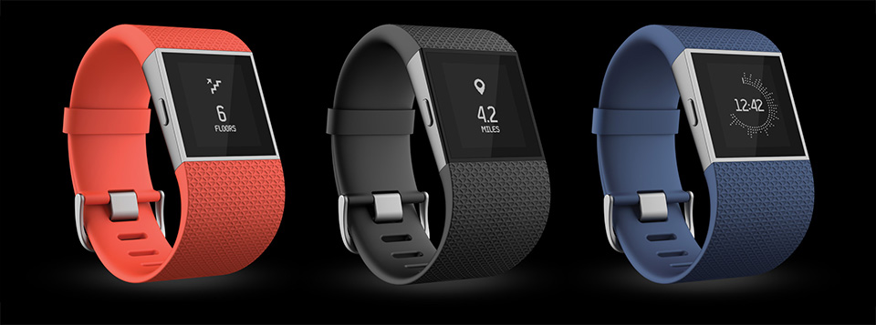 Fitbit Surge Fitness Tracker Watch hero