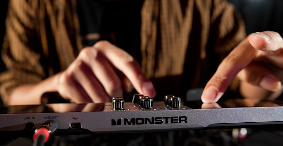 Monster Go DJ Portable Music Mixer 2