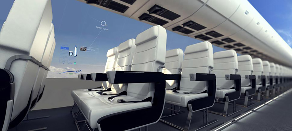 Windowless Planes of the Future 4