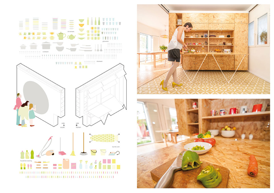 Tiny Transforming Apartment by PKMN Architectures 9
