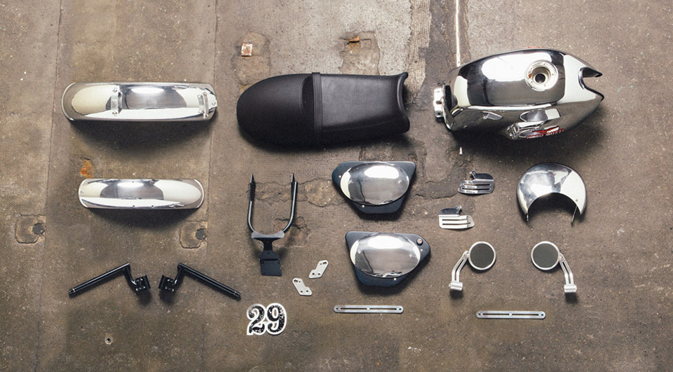 Moto Guzzi Custom Kits - The Dapper Style Kit 1
