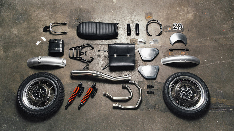 Moto Guzzi Custom Kits - The Scrambler Style Kit 1