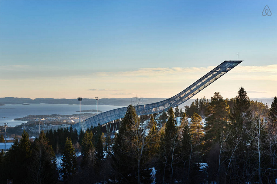 AirBnB Mid-Century Ski Jump Penthouse in Norway 3