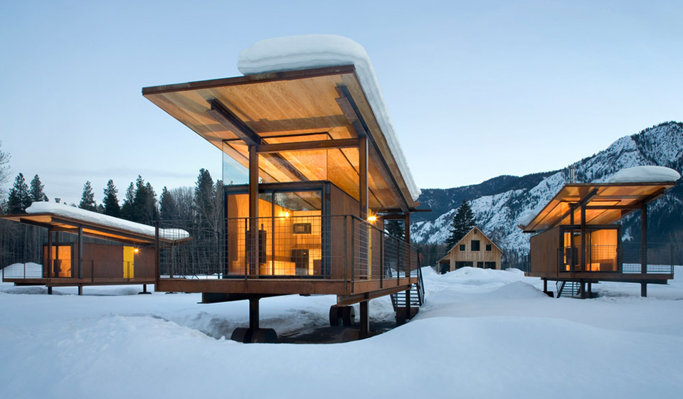 Micro Hotels Tiny House Hotels - Rolling Huts 3