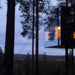 Mirrored Architecture - Mirror Cube at TreeHotel Sweden