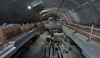 NYC Second Avenue Subway Construction Photos by MTA 3 photo by Patrick Cashin - edited for mood