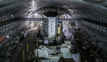 NYC Second Avenue Subway Construction Photos by MTA 9 by Rehema Trimiew - edited for mood