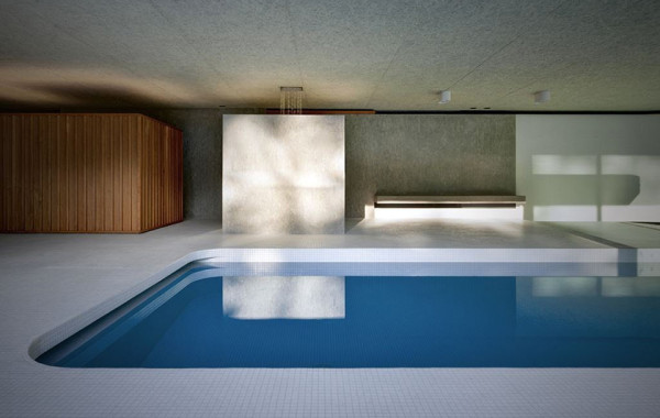 Hidden Swimming Pool Pavilion by Act Romegialli - La Piscina del Roccolo 1